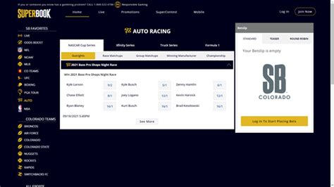 NASCAR Racing – Betting Odds and Lines at .